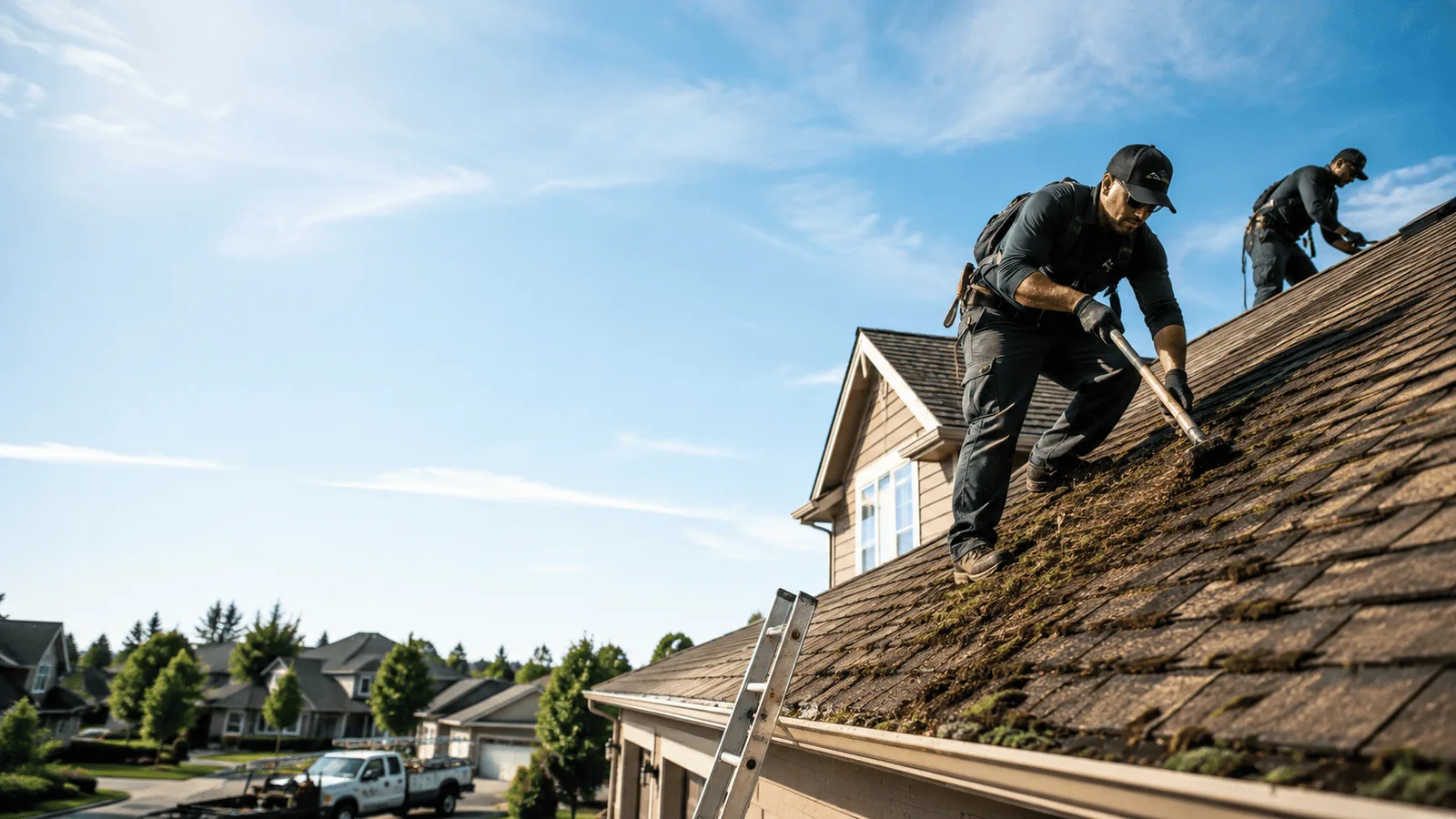 Roof Moss Removal in Aaronsburg, PA near me
